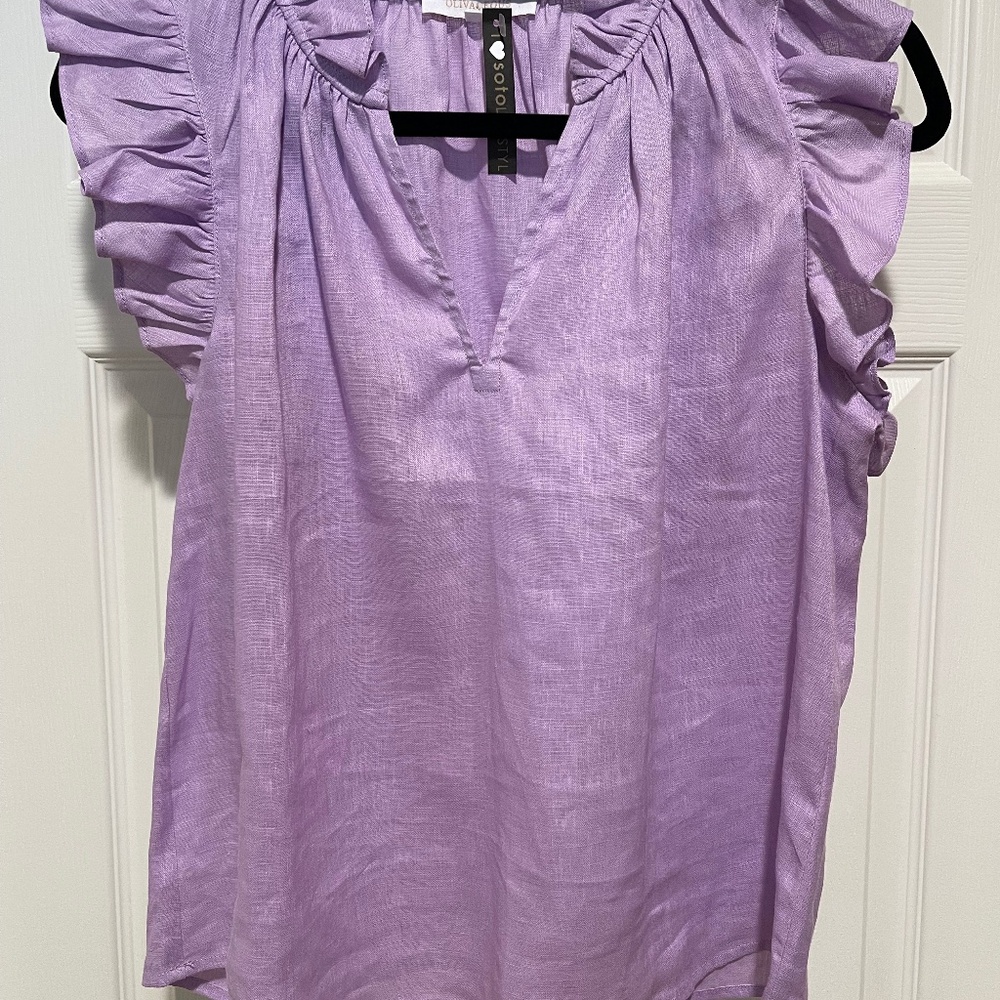 Lavender Blouse-beautiful!